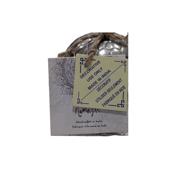 ⚡🛎️Metal Turtle Desk Bell – Namaste Handcrafted India Call Bell - Picture 6 of 7